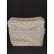 Lingettes 8X12cm par12 "Ecailles gris"